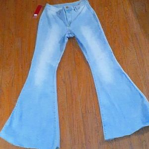 Bell bottom jeans